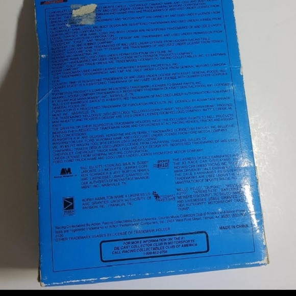 1994 Action #98 Derrick Cope 1:64 Scale Stock Car - Picture 6 of 7